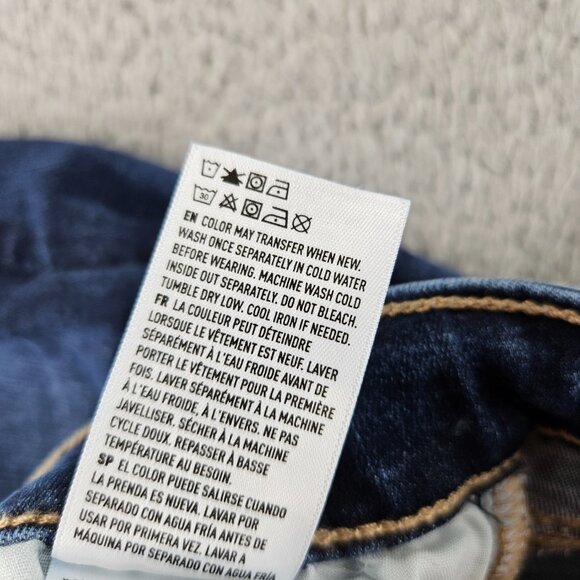 American Eagle Shorts Womens 2 Short Super High Rise Cut Off Distressed Denim - Picture 7 of 16